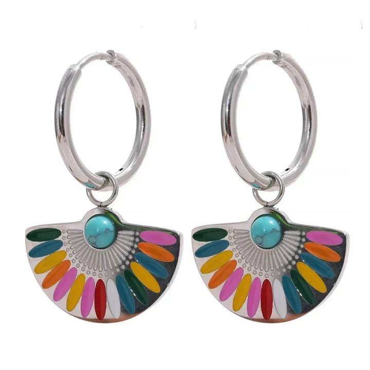 Vivid Bohemian Drop Charms