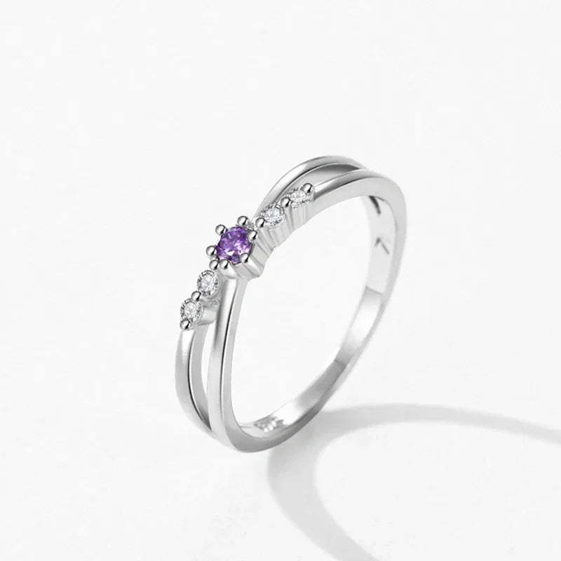 Lilac Luxe Zirconia Band - TM & Co. Jewels