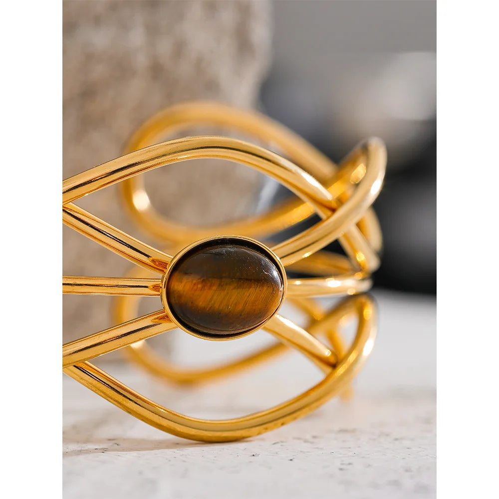 Bella Tiger Chic Cuff