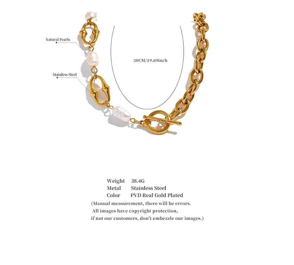 Golden Shoreline Necklace - TM & Co. Jewels