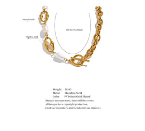 Golden Shoreline Necklace - TM & Co. Jewels