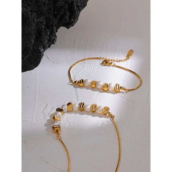 Aureate Pearl Strands - TM & CO. JEWELS 