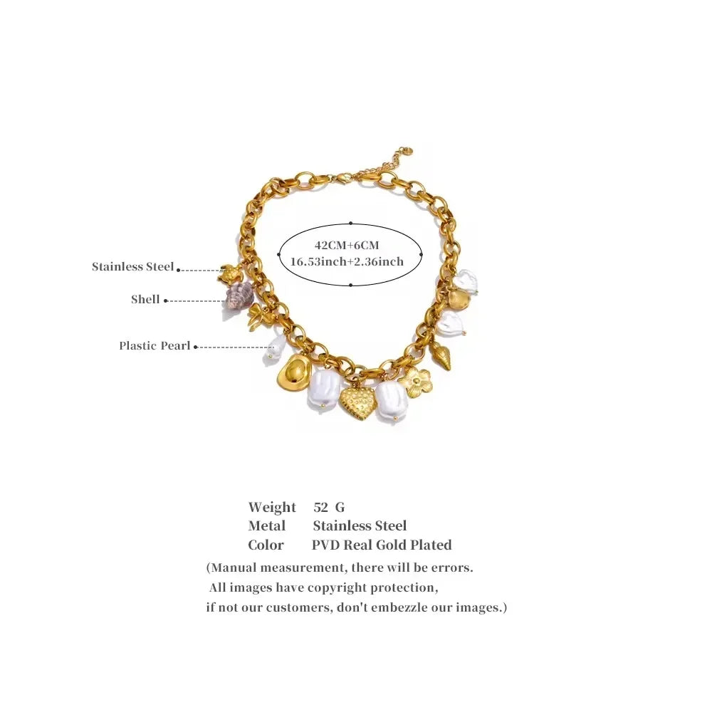 Neo-Shoreline Necklace - TM & CO. JEWELS 