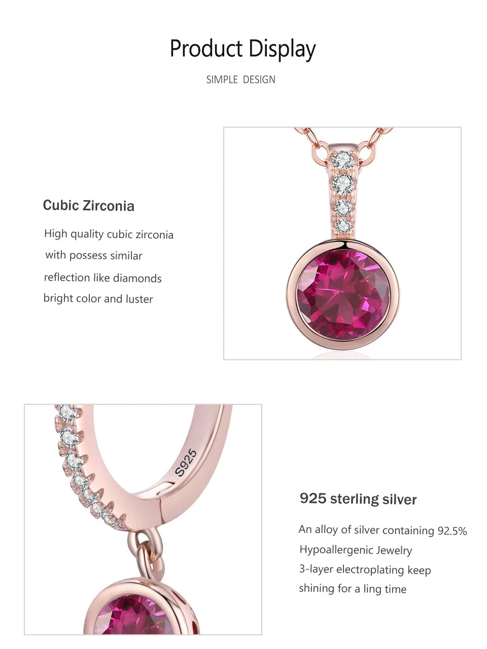 Rose Gold Radiance Set - TM & Co. Jewels