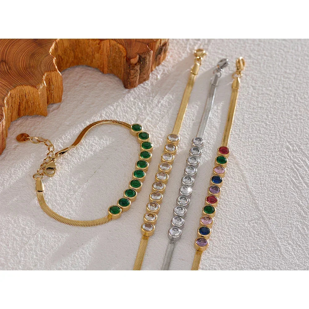 Prism Glow Cubic Bracelet - TM & Co. Jewels