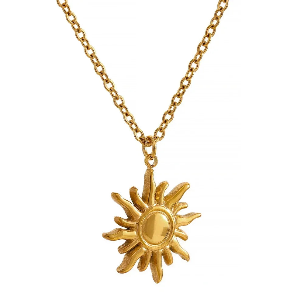 Sunrise Glow Stainless Necklace - TM & Co. Jewels