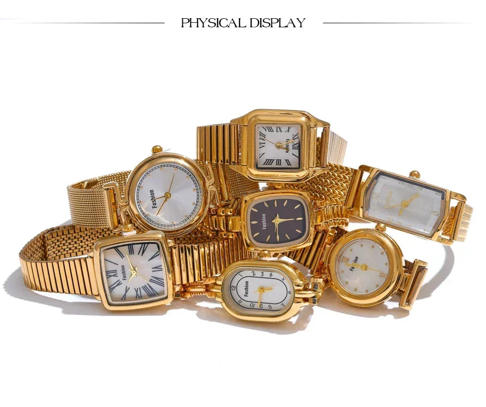 Radiant Motion Gold Watch - TM & Co. Jewels