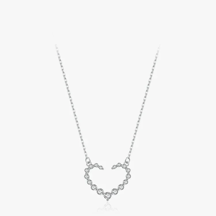 Crystal Heartbeat Necklace - TM & Co. Jewels