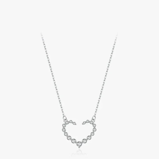 Crystal Heartbeat Necklace - TM & Co. Jewels