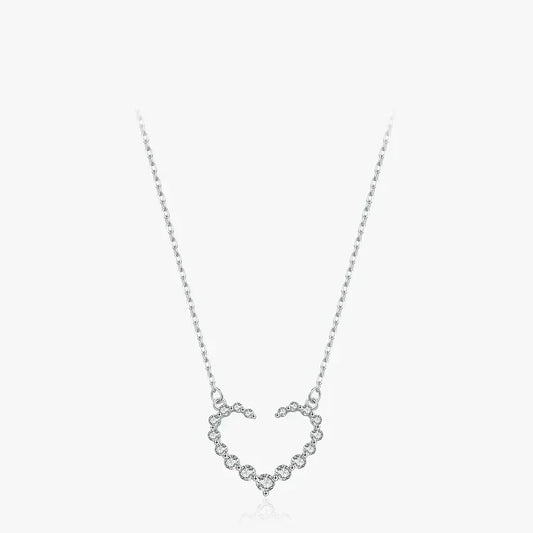 Crystal Heartbeat Necklace - TM & Co. Jewels