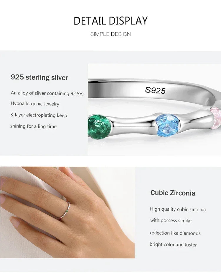 Chroma Line CZ Ring - TM & Co. Jewels