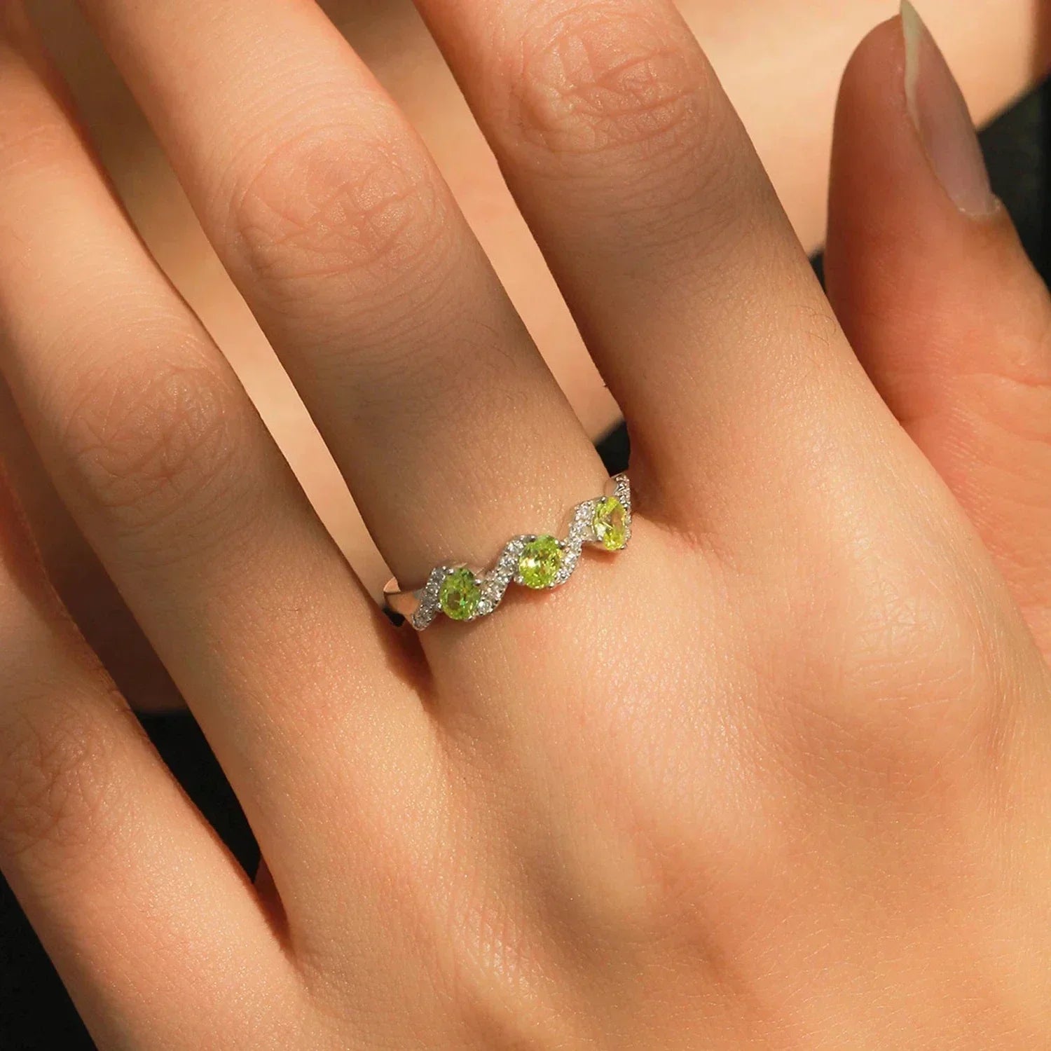 Verdant Weave Silver Band - TM & Co. Jewels