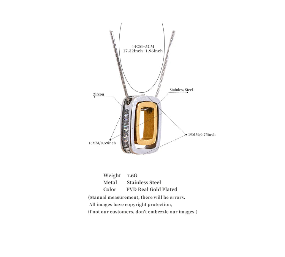 Collier Essence à double couche