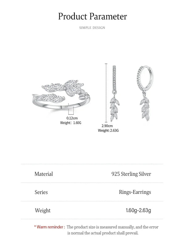 Nature’s Embrace Jewelry Set - TM & Co. Jewels