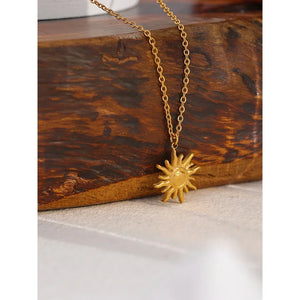 Sunrise Glow Stainless Necklace - TM & Co. Jewels