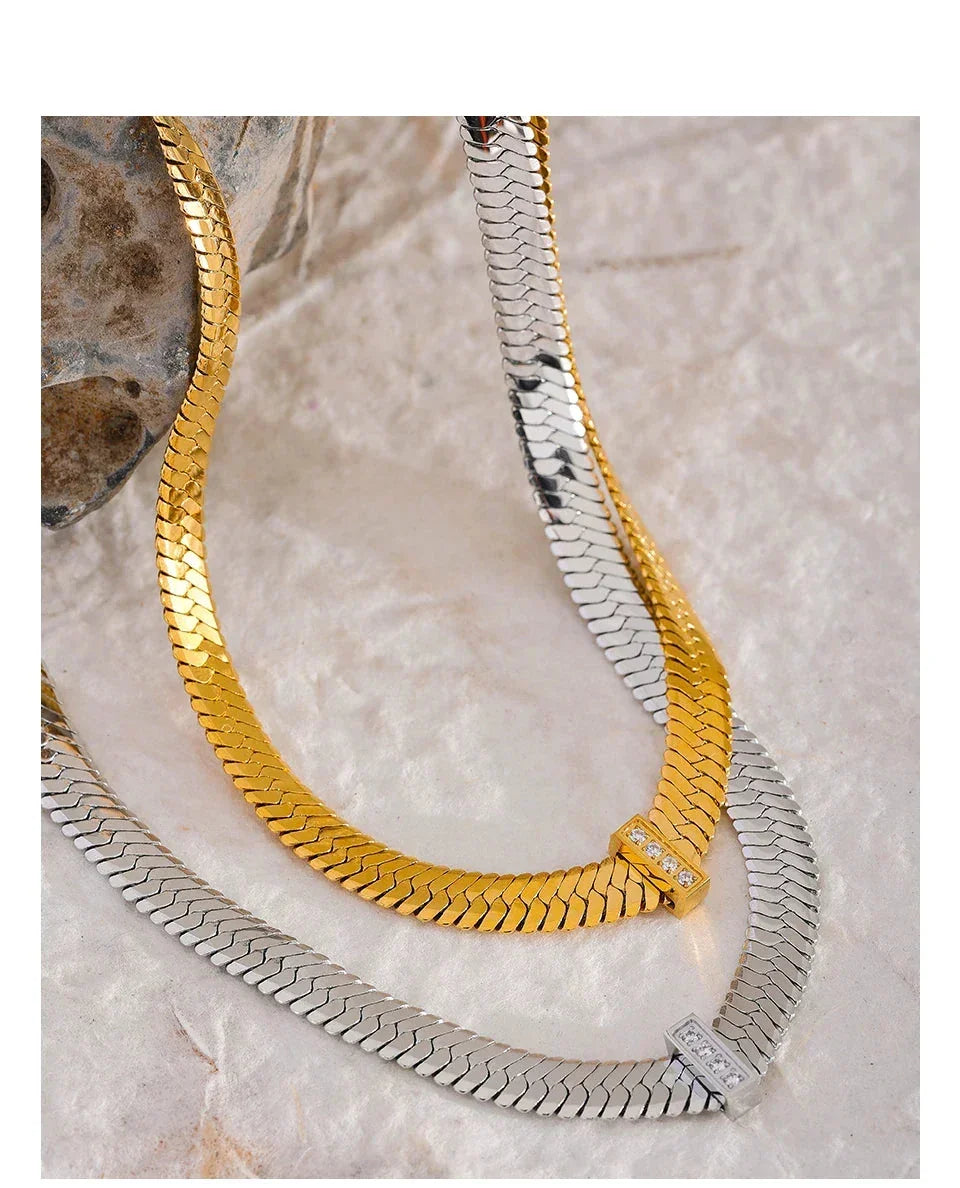 Serpent Glow Necklace - TM & Co. Jewels