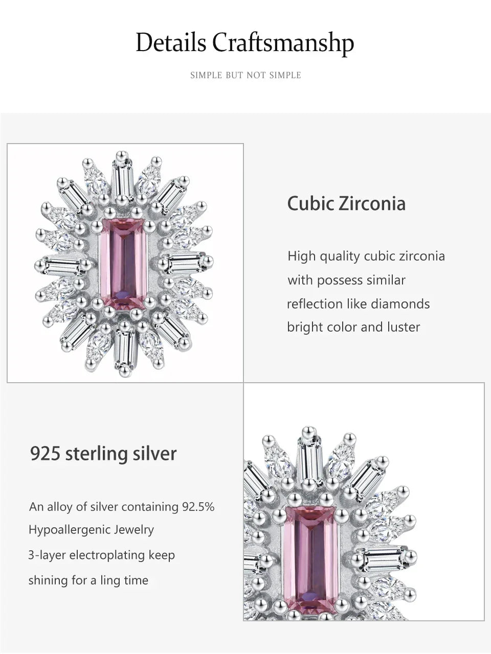 Rosy Glow Jewelry Set - TM & Co. Jewels