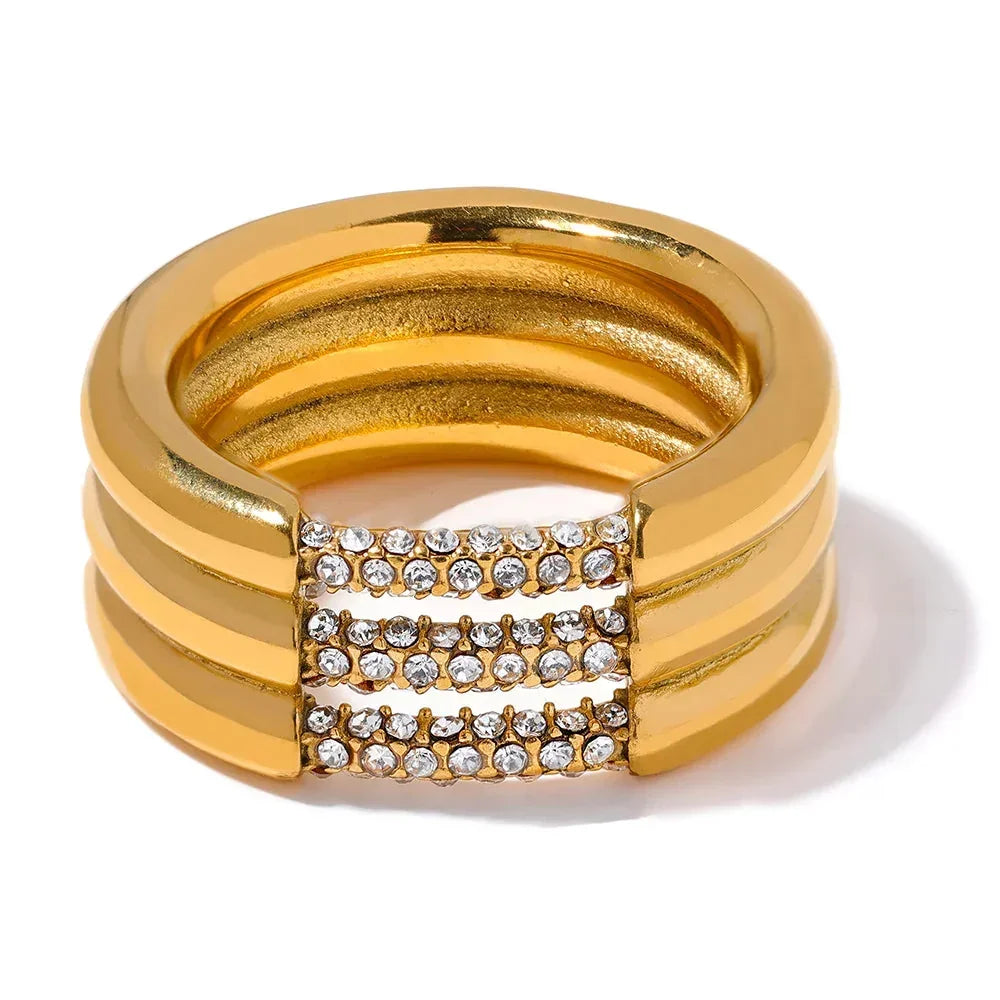 Radiant Layers Ring - TM & Co. Jewels