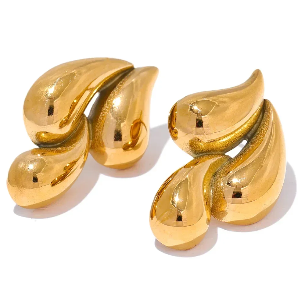 Halina Waterproof Water Drop Studs - TM & Co. Jewels