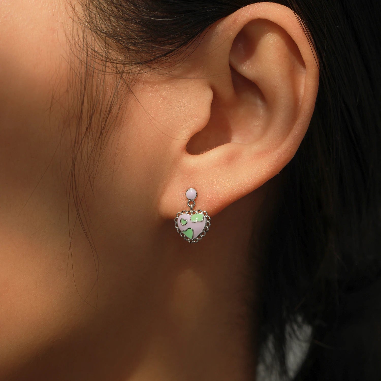 Sweetheart Swing Earrings - TM & Co. Jewels