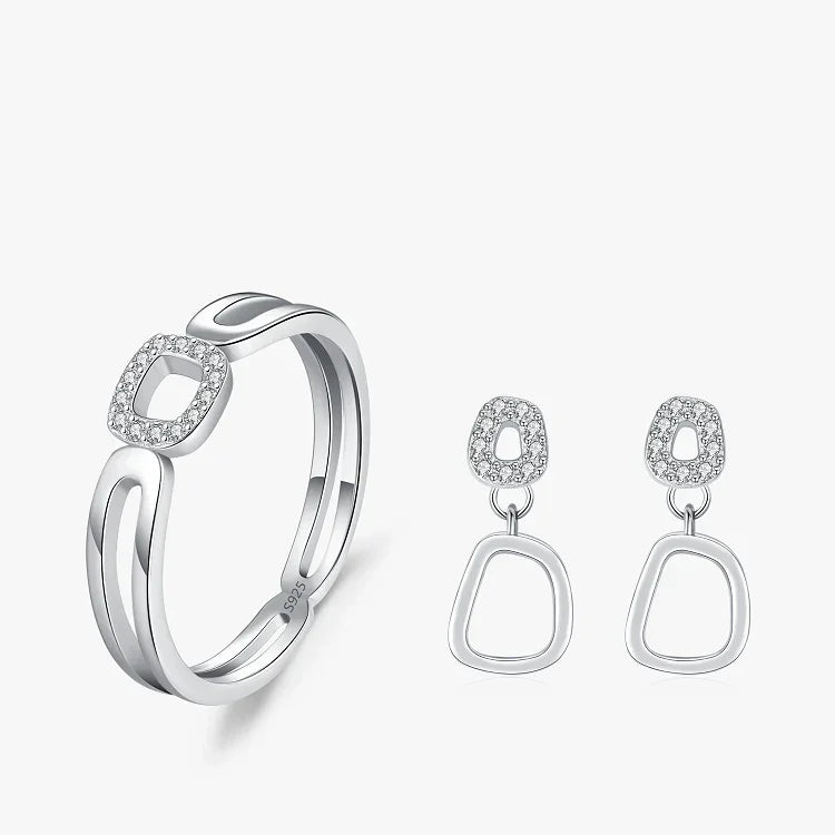 Sculpted Grace Jewelry Set - TM & Co. Jewels