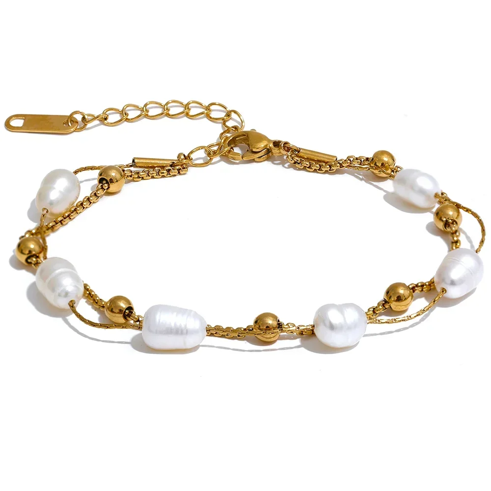 Luxe Twin Pearl Bracelet - TM & Co. Jewels