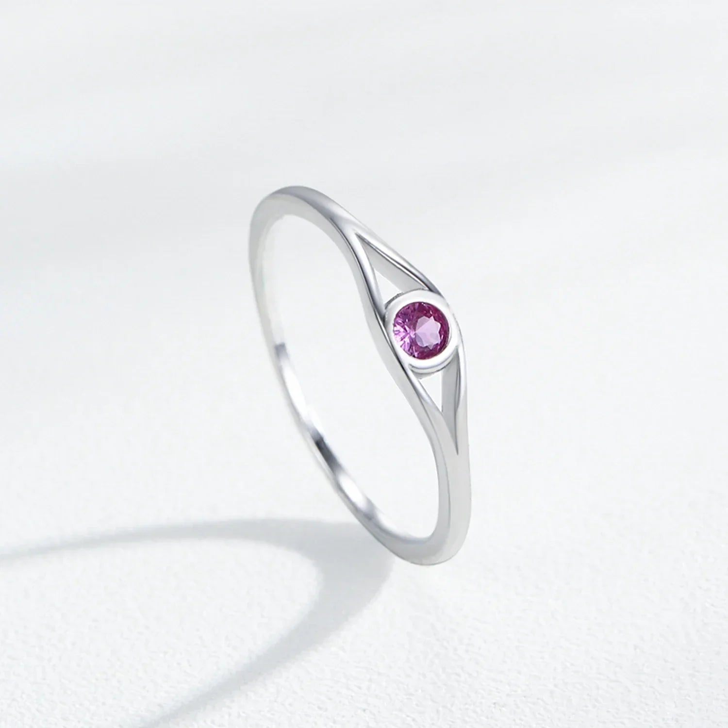 Ruby Bliss Silver Ring - TM & Co. Jewels