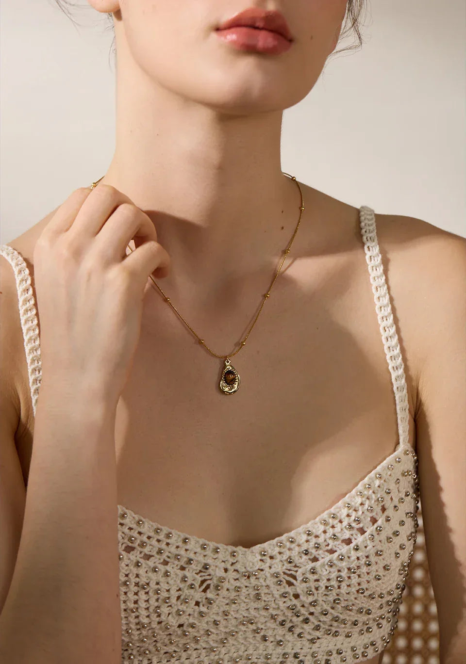 Golden Roar Necklace - TM & Co. Jewels