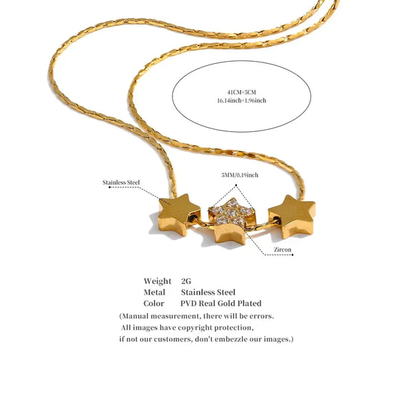 Twilight Star Necklace - TM & CO. JEWELS 