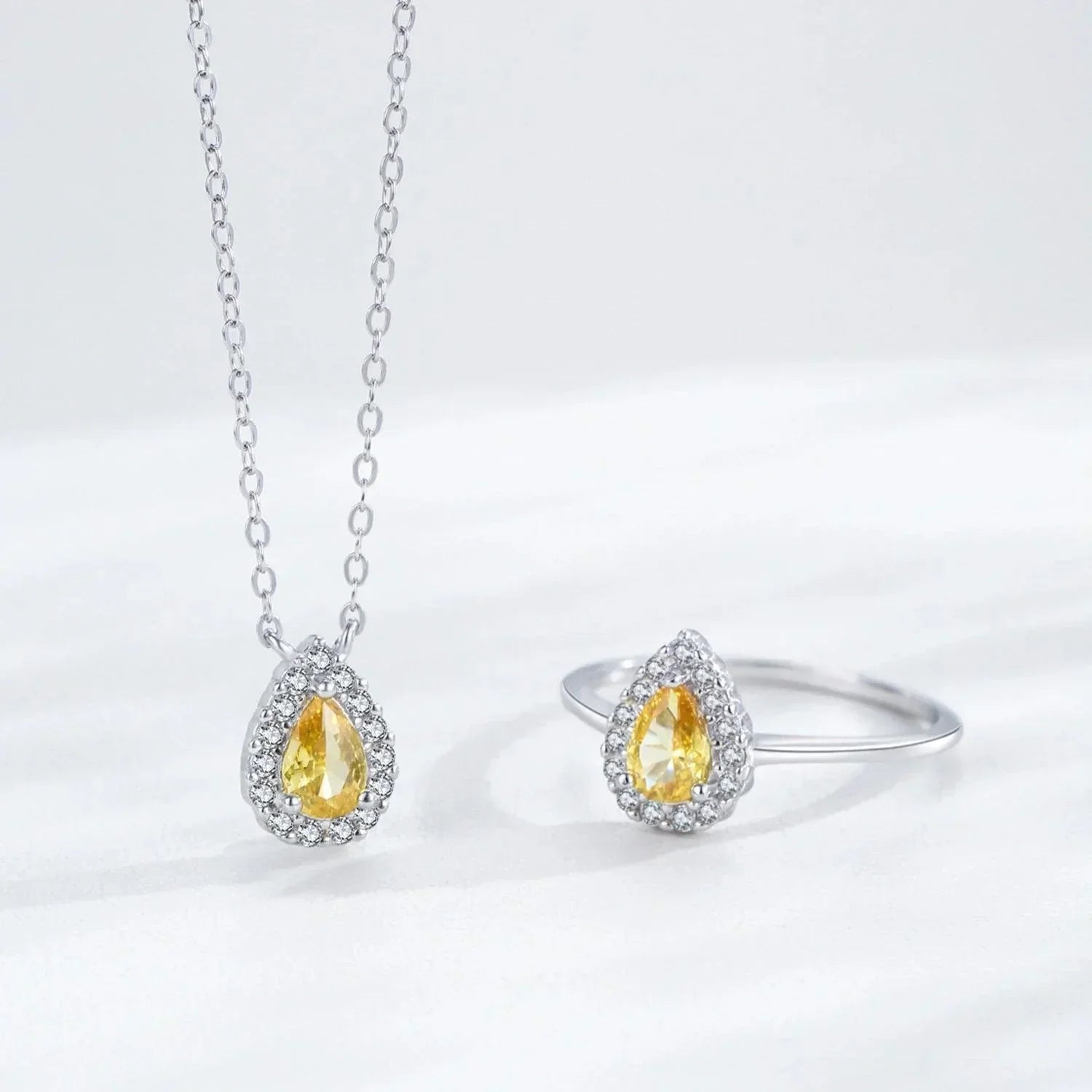 Amber Aura Jewelry Set - TM & Co. Jewels
