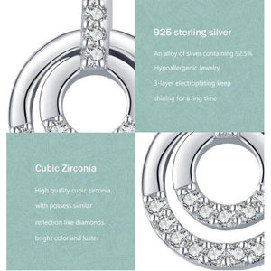 Eternal Sparkle Round Earrings - TM & Co. Jewels