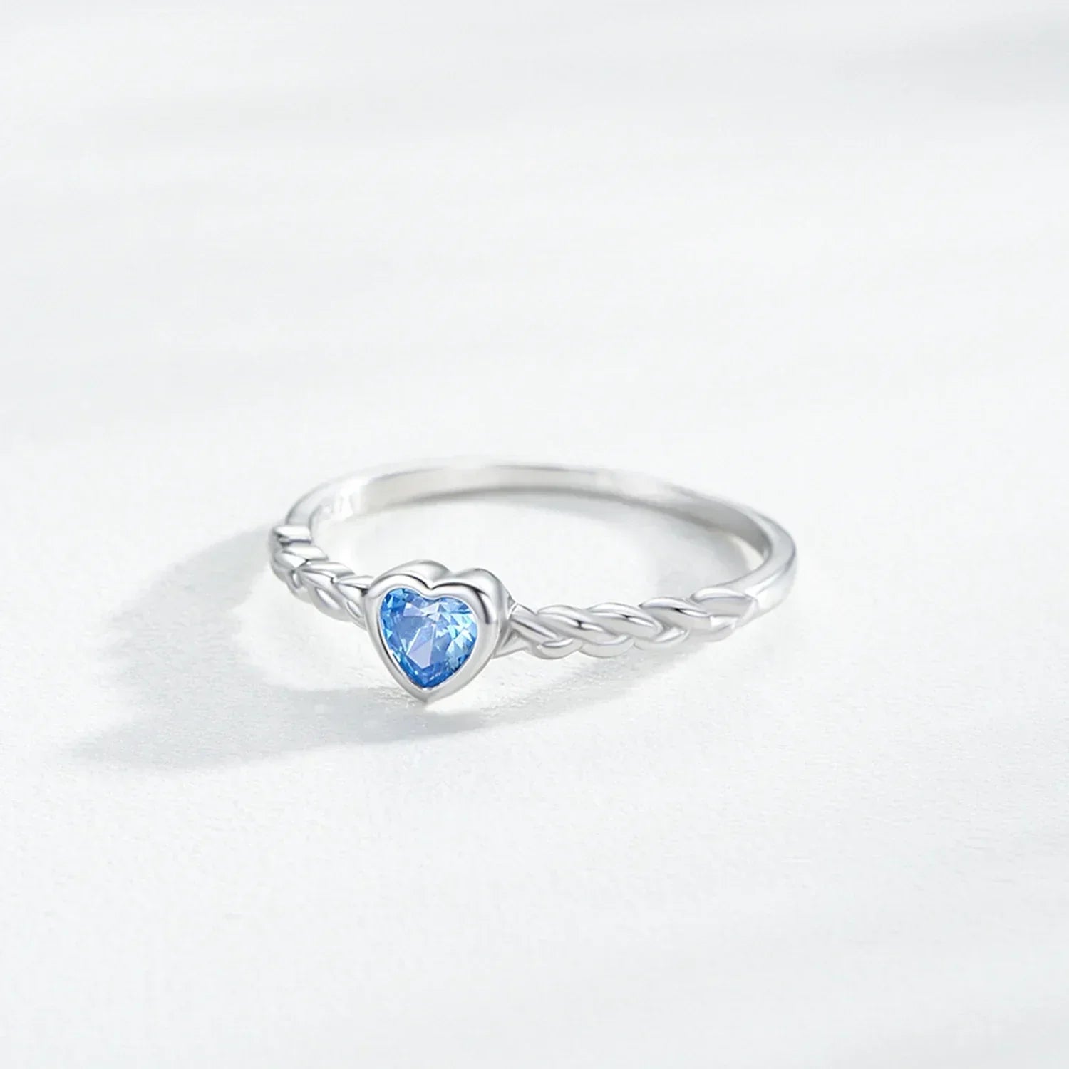 Blue Heart Romance Ring - TM & Co. Jewels