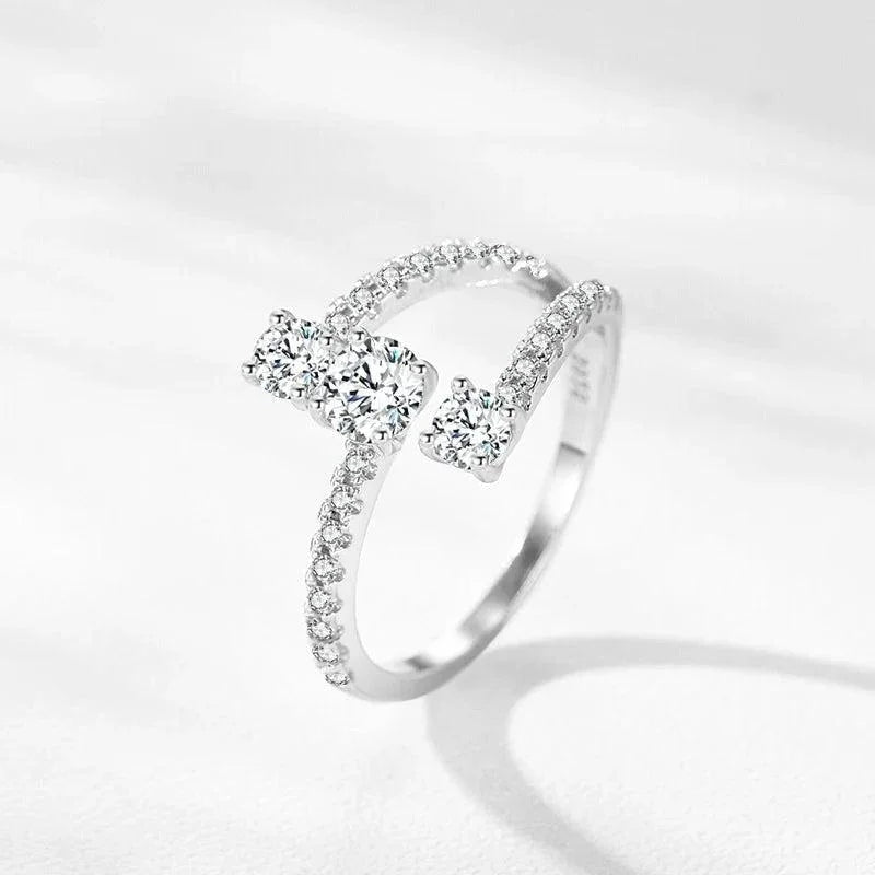 Luxury Lattice Zirconia Ring - TM & Co. Jewels