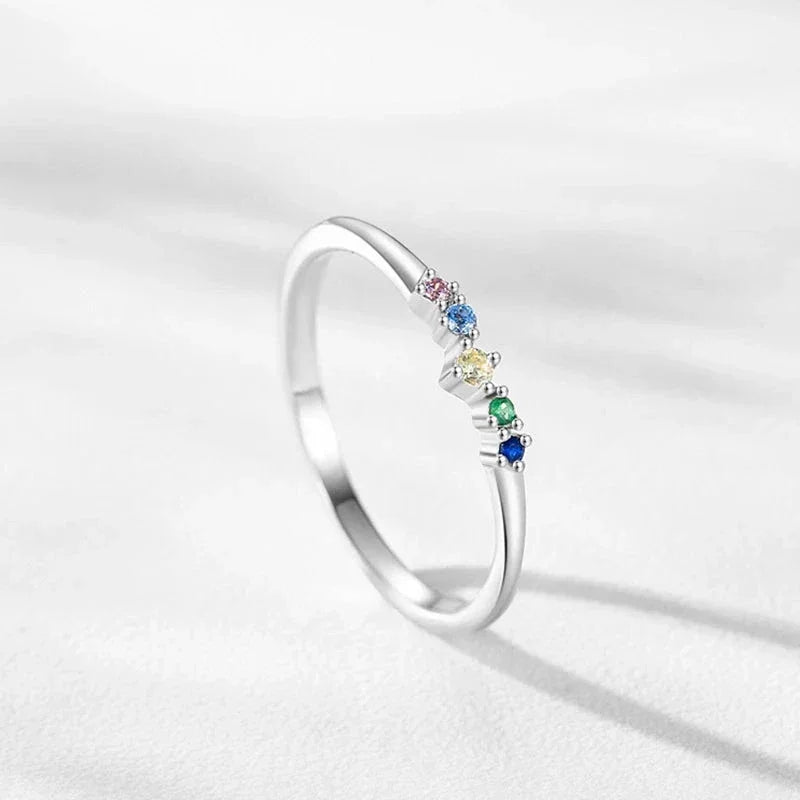 Prism Glow Stackable Ring - TM & Co. Jewels
