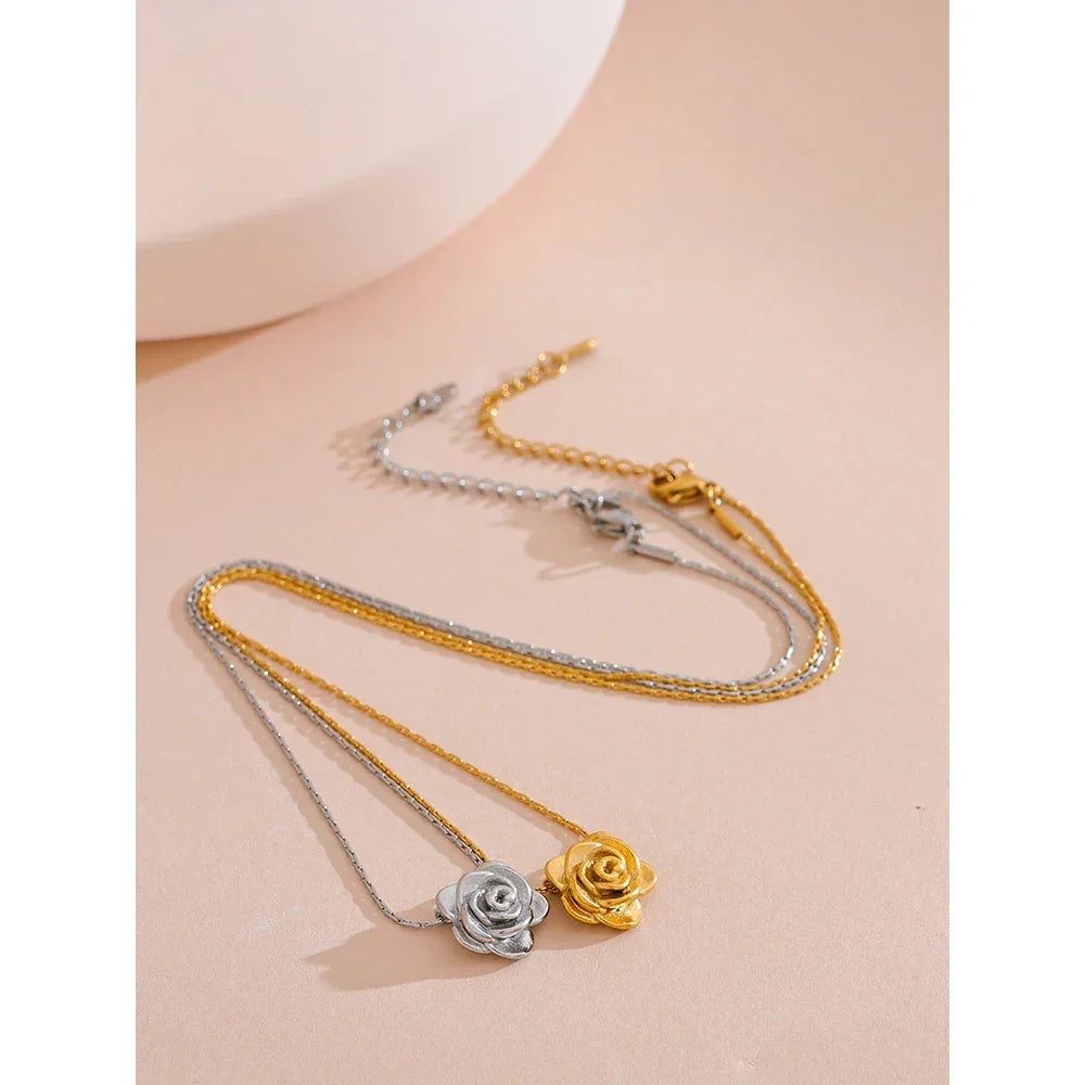 Floral Radiance Necklace - TM & Co. Jewels