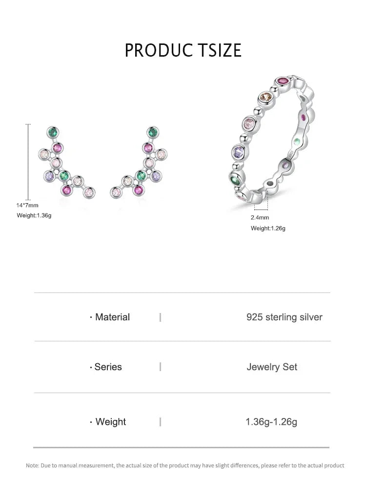 Spectrum Bliss Jewelry Set - TM & Co. Jewels