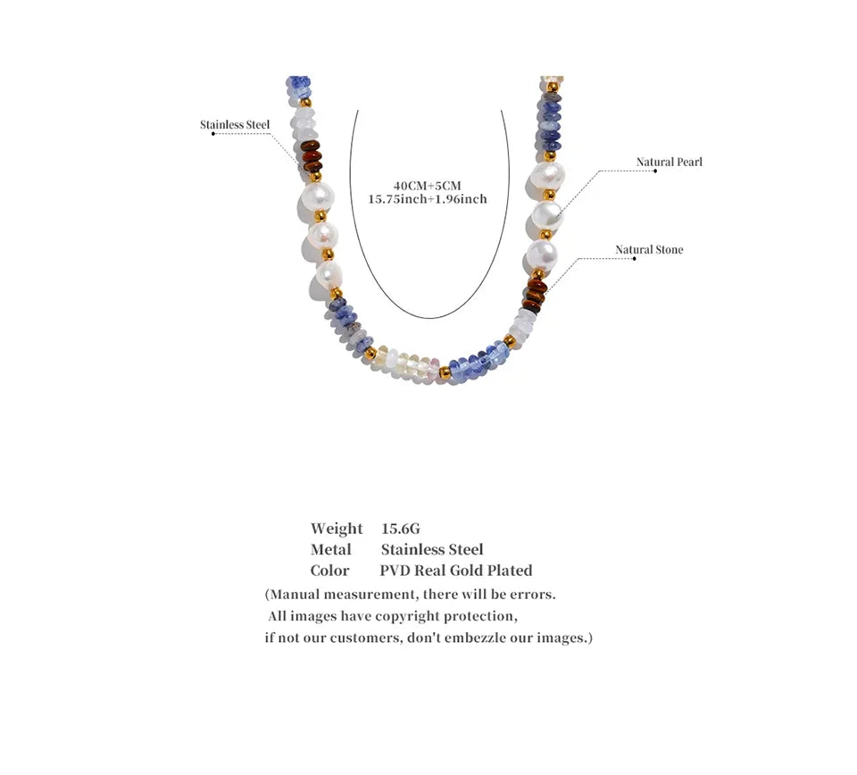 Azure Pearl Tapestry