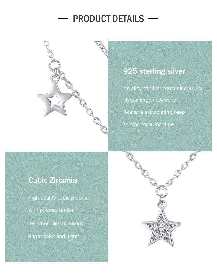 Celestial Layer Star Necklace - TM & Co. Jewels