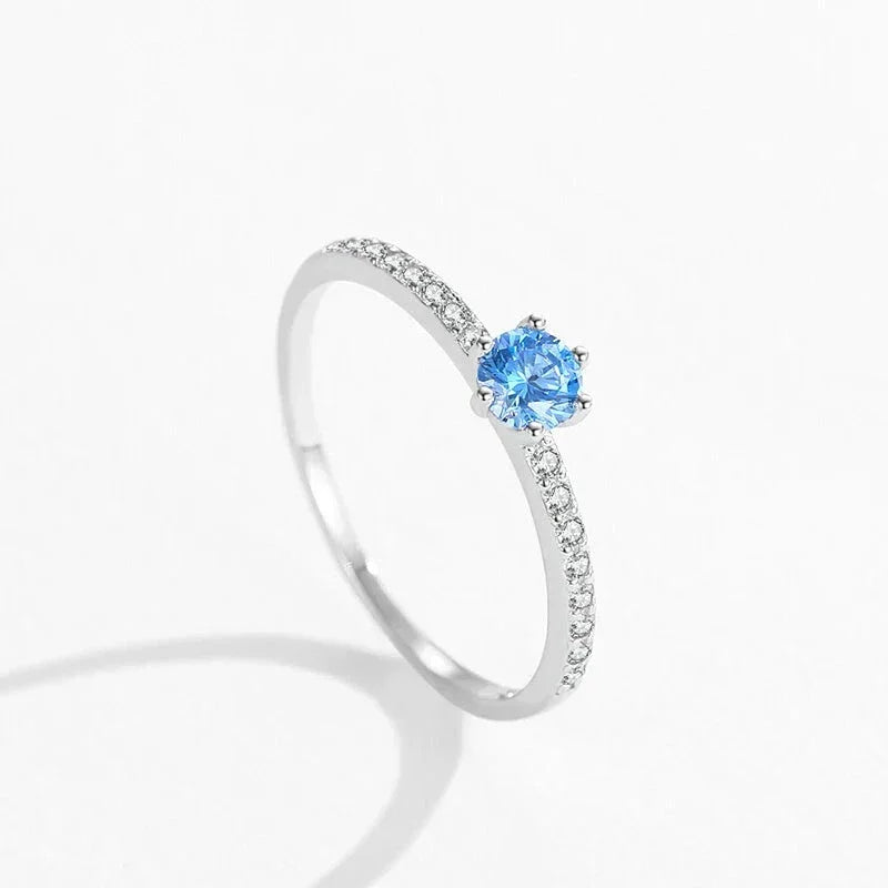 Ocean Glow Zirconia Ring - TM & Co. Jewels