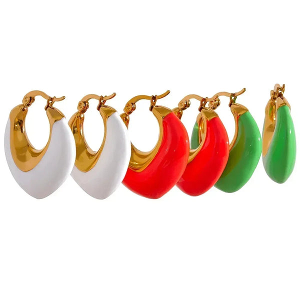 Candy Prism Hoops - TM & Co. Jewels