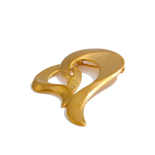 Classic Heart Brooch