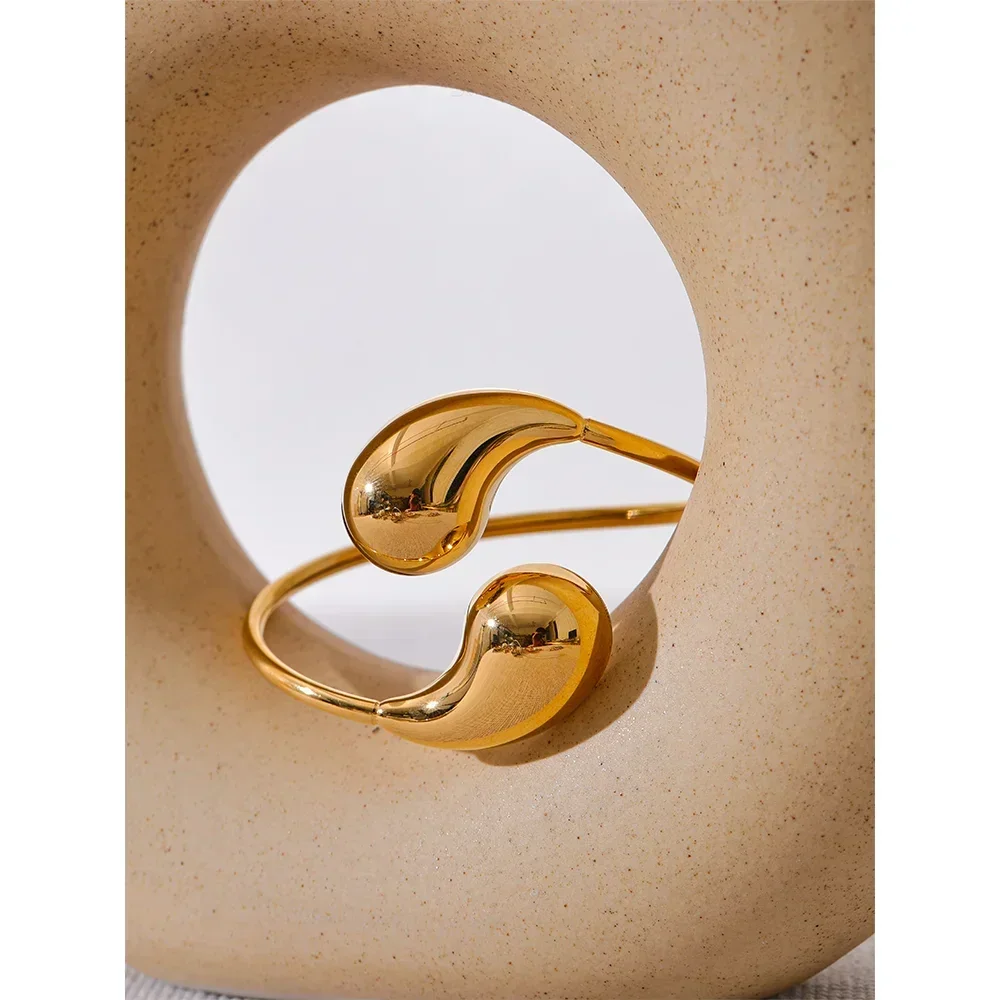 Luxe Drop Adjustable Bangle - TM & Co. Jewels