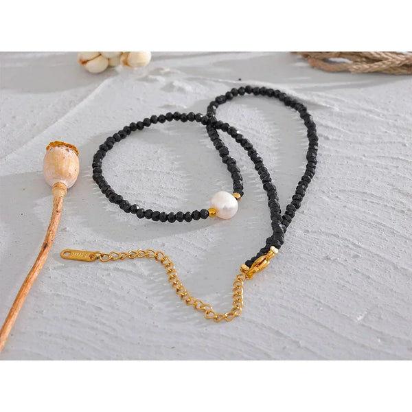 Noir Elegance Strand - TM & CO. JEWELS 