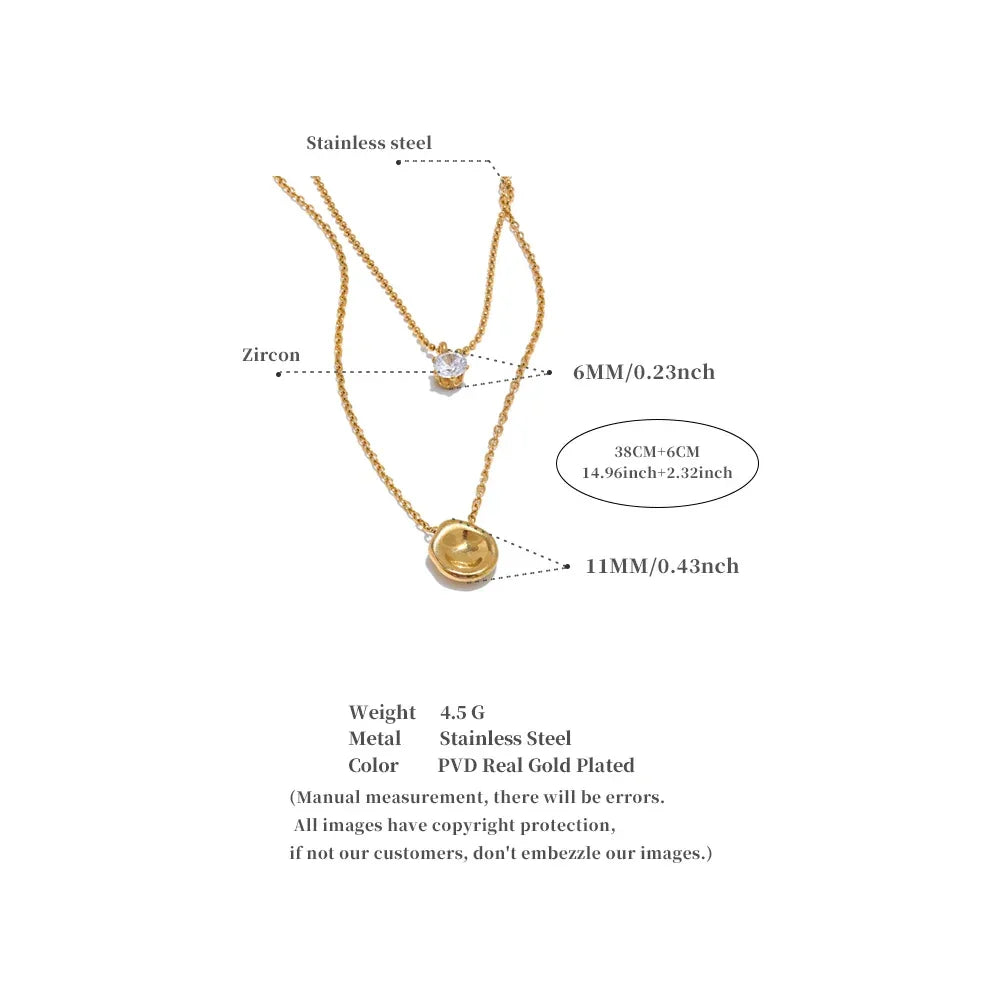 Timeless Duo Necklace - TM & Co. Jewels