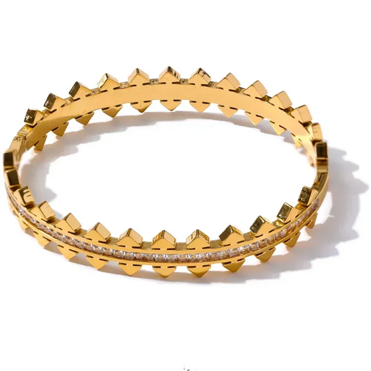 Ava's Cubic Splendor Bracelet - TM & Co. Jewels
