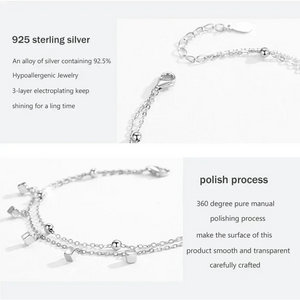Hazel Shine Link Bracelet - TM & CO. JEWELS 