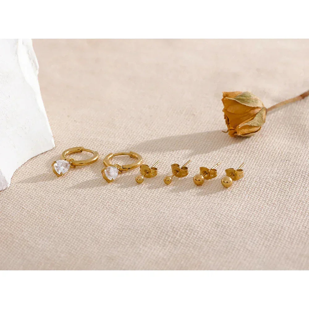 Crystal Rain Earrings