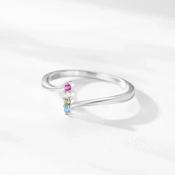 Rainbow Edge Wedding Band - TM & Co. Jewels