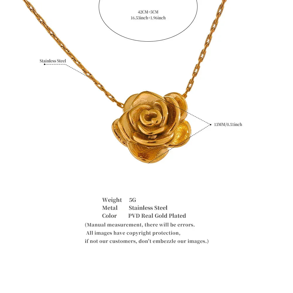 Floral Radiance Necklace - TM & Co. Jewels