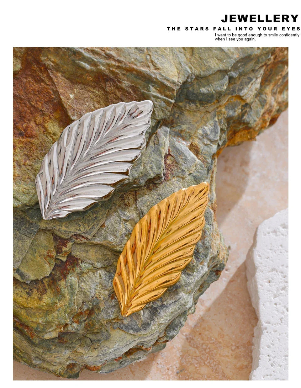 Golden Frond Pin